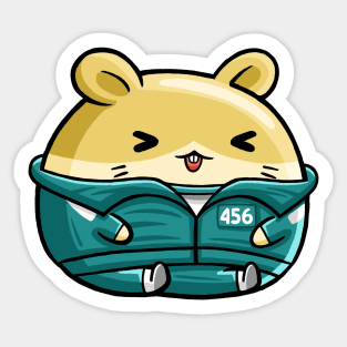 Cute Hamster Korean Movie Costume Sticker